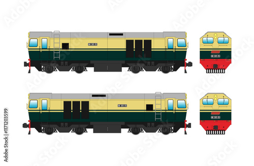 DIESEL LOCOMOTIVE BB 305 CFD 1