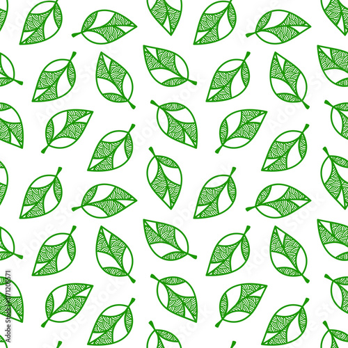 leaves seamless pattern background. tea leaf pattern. leaves pattern background. seamless patterns with leaves background