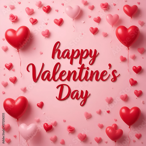 Celebrate Love in Style Happy Valentine's Day! ai generated