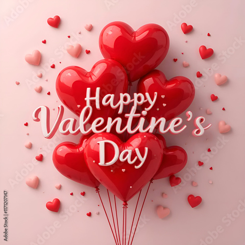 Celebrate Love in Style Happy Valentine's Day! ai generated