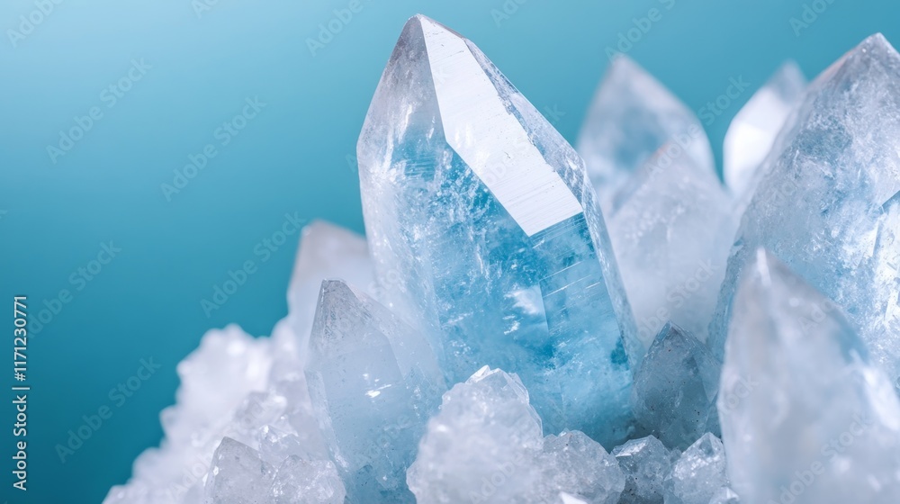 macro photo of natural crystals, ai generated macro photo of natural crystals, ai generated