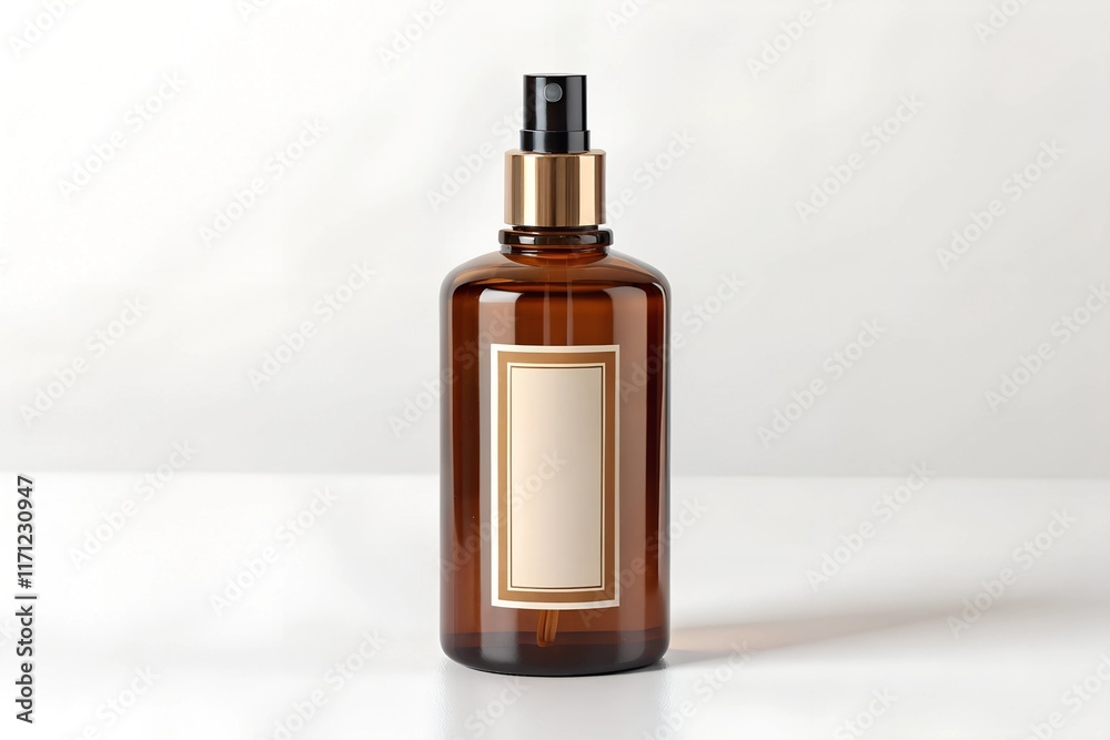 Dropper Bottle Mock-Up. Cosmetic bottle and pipette with essential oil Dropper Bottle Mock-Up. Cosmetic bottle and pipette with essential oil