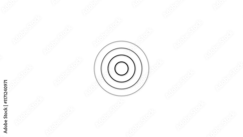 radio wave technology white color animation.abstract radio waves and radar screen.beautiful radio waves signal with circle animation. radio wave technology white color animation.abstract radio waves and radar screen.beautiful radio waves signal with circle animation.