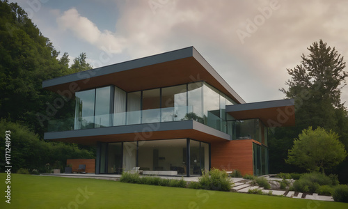 Modern Luxury Home - Elegant Architectural Design