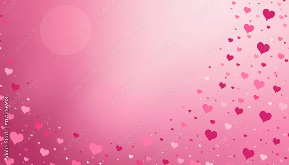 Soft pink gradient background with scattered tiny hearts texture , affection, wallpaper Soft pink gradient background with scattered tiny hearts texture , affection, wallpaper