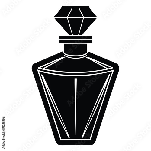 perfume bottle vector illustration