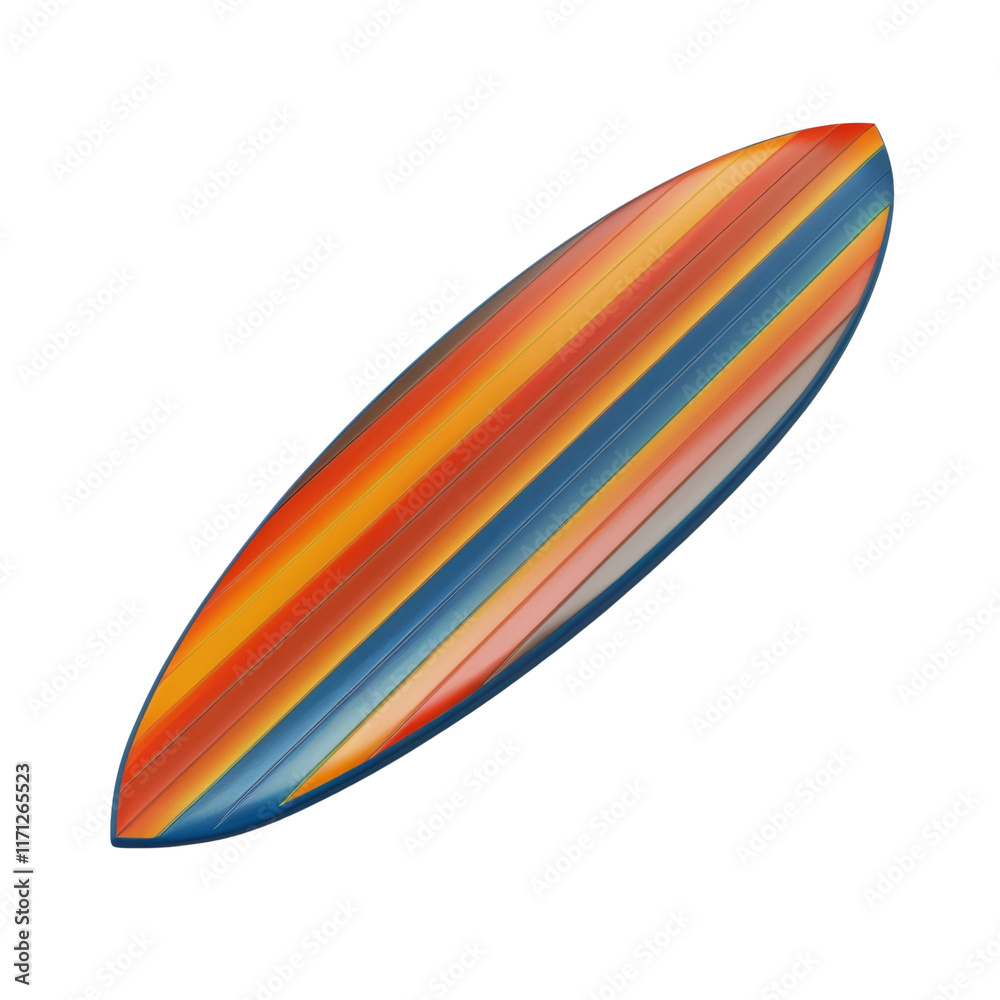 Durfboard isolated on transparent or white background Durfboard isolated on transparent or white background