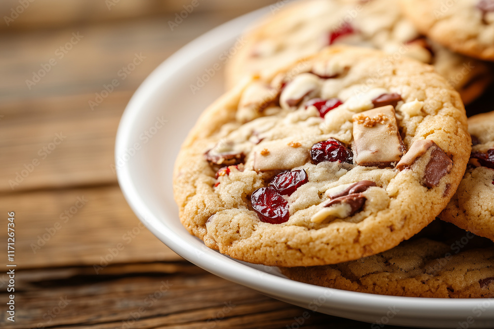 Cookies on a plate Cookies on a plate