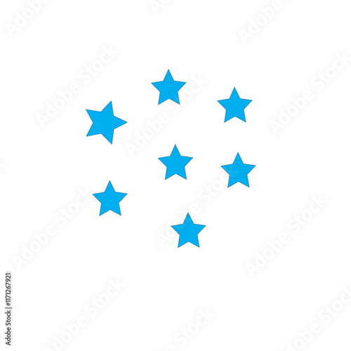 stars icon design template