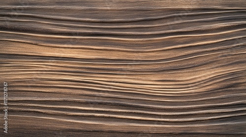 Wallpaper Mural Wavy Brown Textured Wooden Surface Background Torontodigital.ca