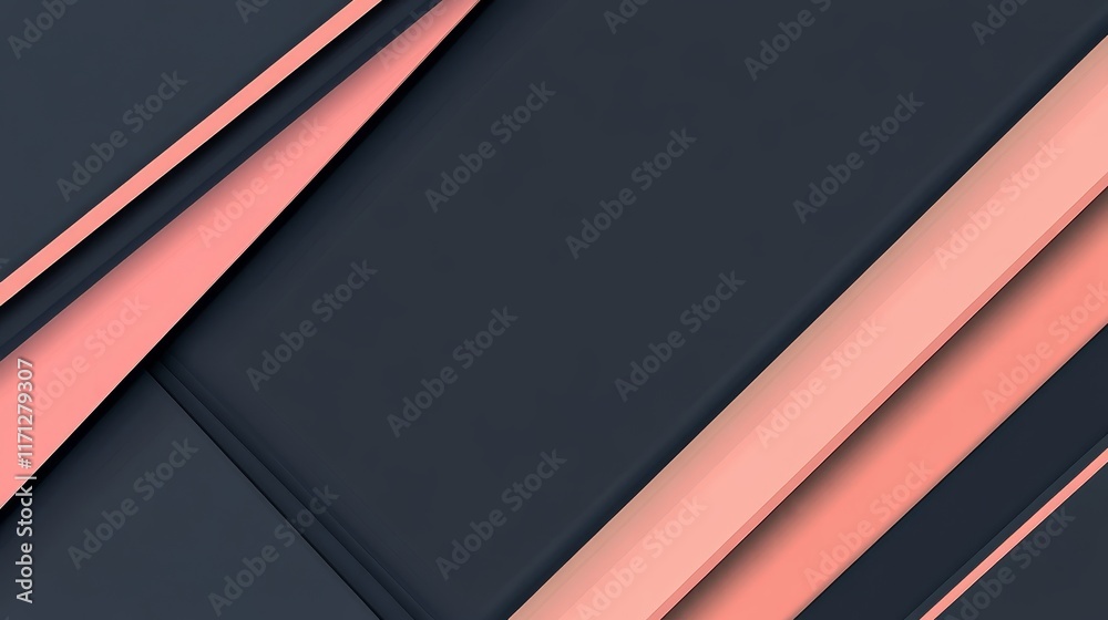 Abstract geometric design with layered shapes in dark and soft pink tones. Abstract geometric design with layered shapes in dark and soft pink tones.