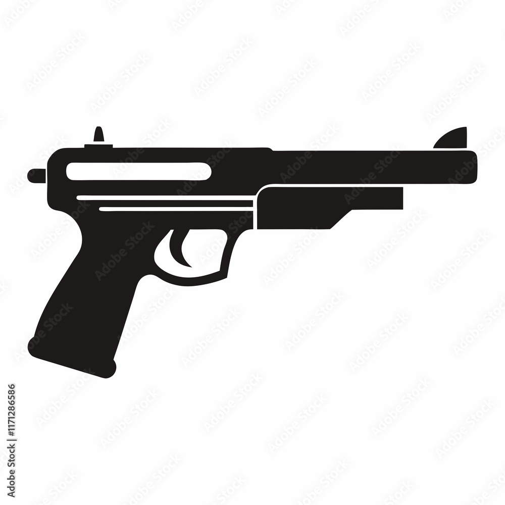 pistol and bullets pistol and bullets