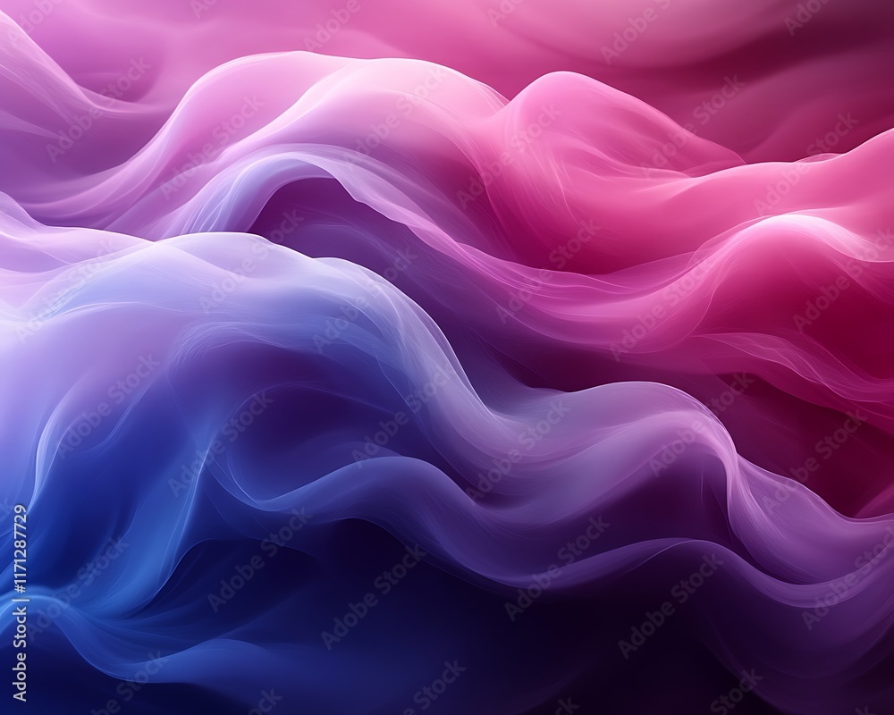 Obraz premium Abstract colorful wavy background. (11)