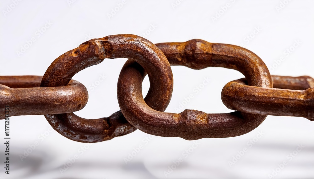 rusty chain links rusty chain links