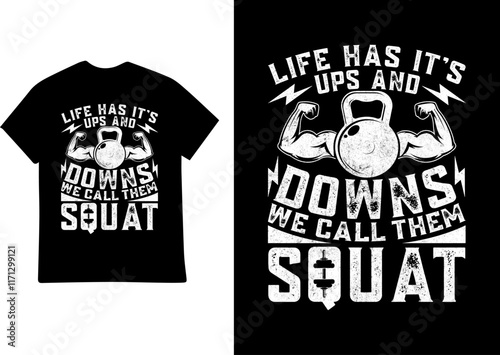 WORKING OUT GYM T SHIRT DESIGN