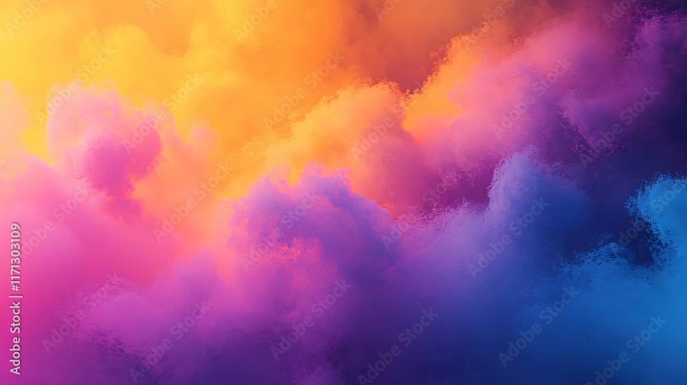 Vibrant colorful cloudscape, abstract texture background. Vibrant colorful cloudscape, abstract texture background.