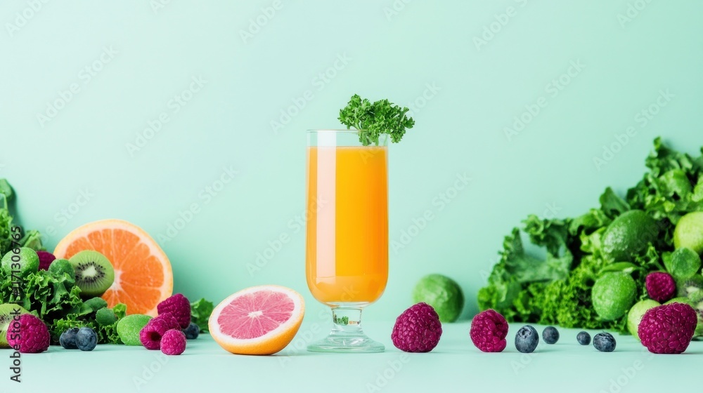 Fototapeta premium Different healthy food with Diet concept