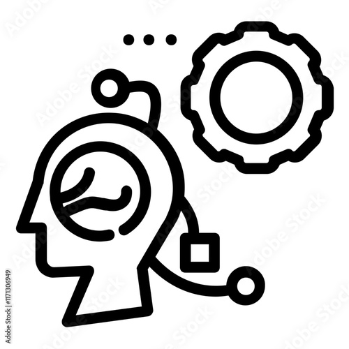 user interface and clock icon