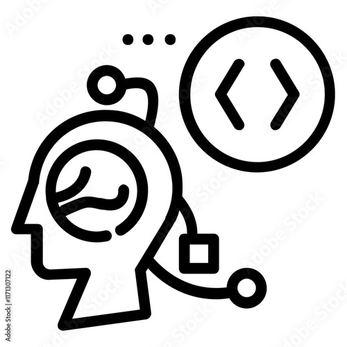 user interface and clock icon