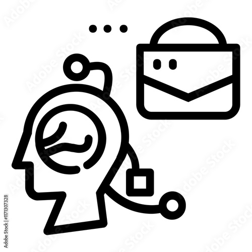 user interface and clock icon