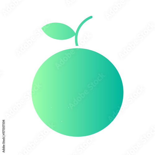 tangerine gradient icon