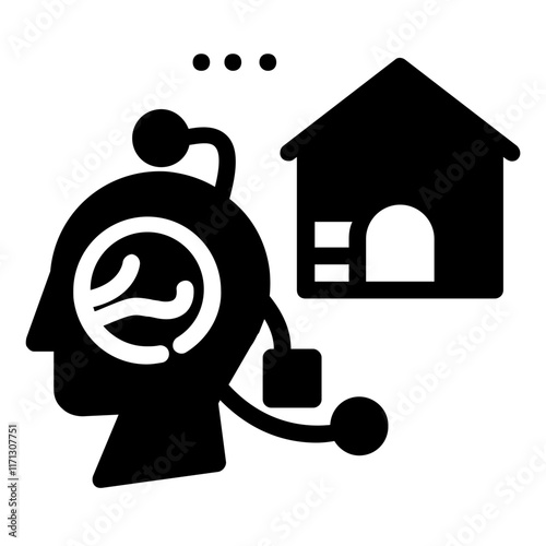 user interface and clock icon