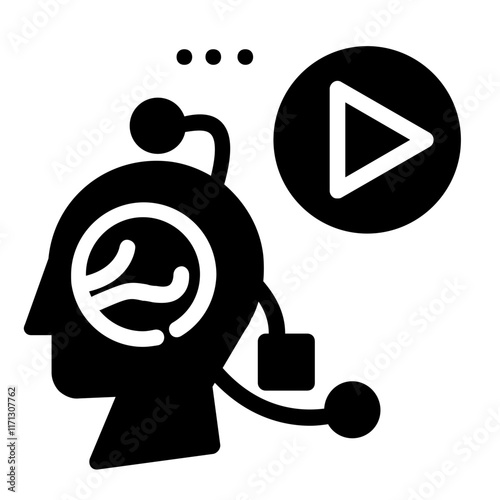 user interface and clock icon