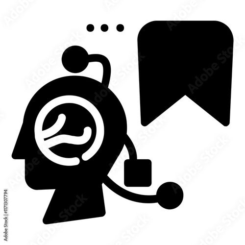user interface and clock icon