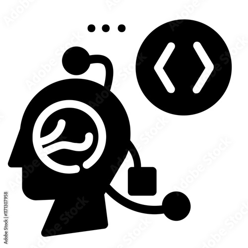 user interface and clock icon