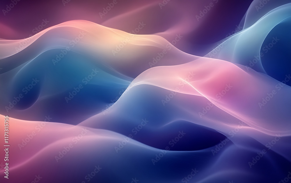 Obraz premium Abstract colorful wavy background. (3)