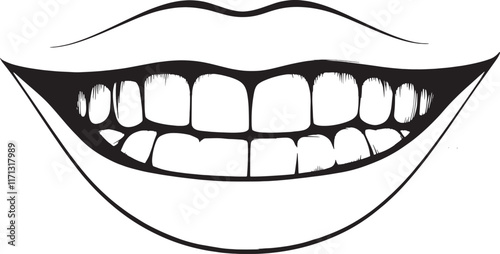 Mouth icon tracing mouth