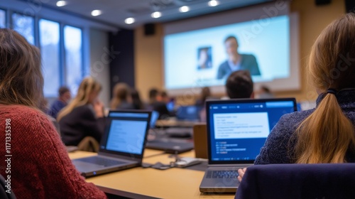 Wallpaper Mural panel discussion at an international medical conference, with experts debating ethical issues in modern healthcare Torontodigital.ca