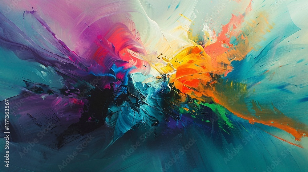 Fototapeta premium abstract watercolor background