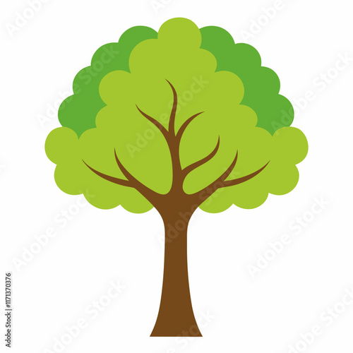 tree silhouette vector illustrator