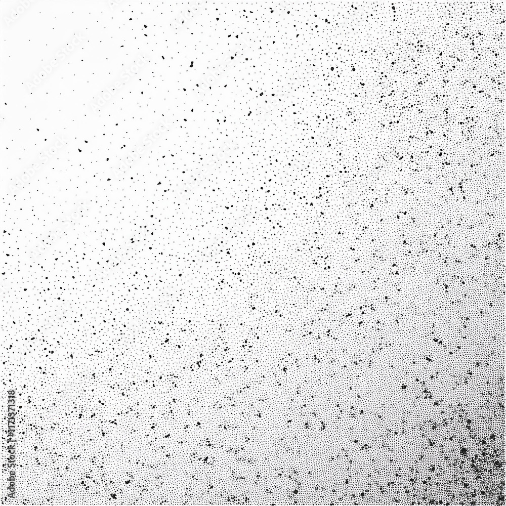 Naklejka premium Abstract vector noise. Small particles of debris and dust. Distressed uneven background