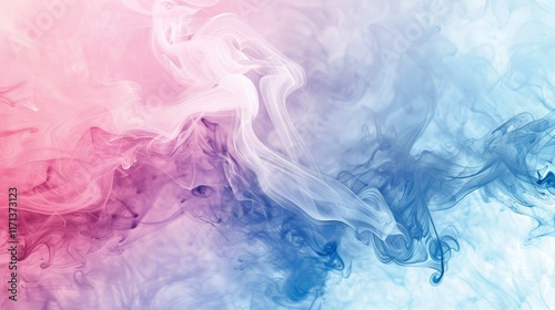 abstract colorful smoke