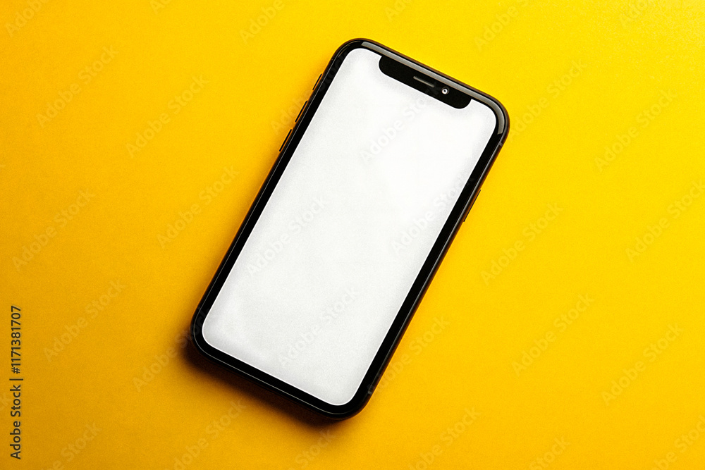 Fototapeta premium Photo blank smart phone mockup