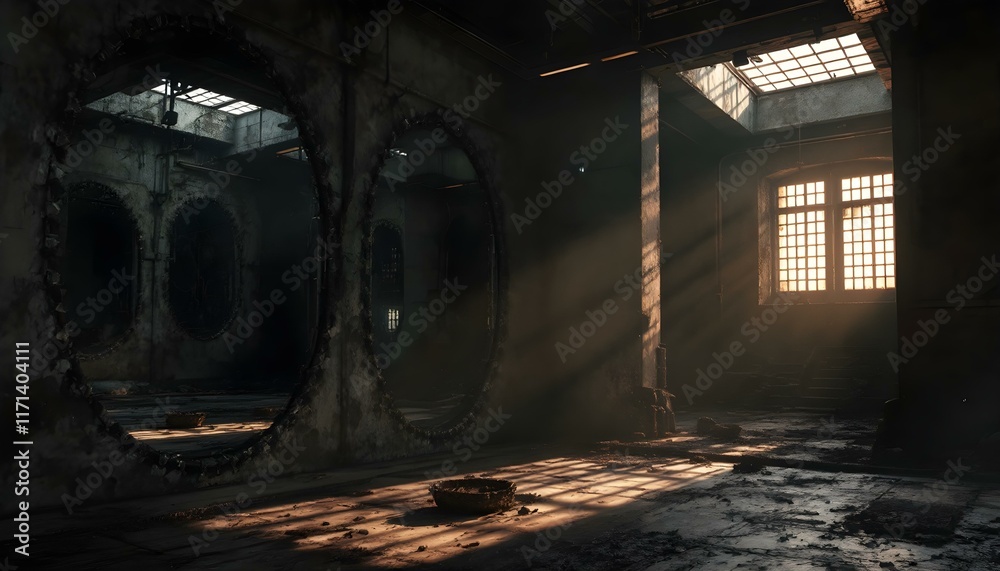 old abandoned factory