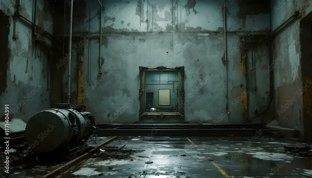 old abandoned factory