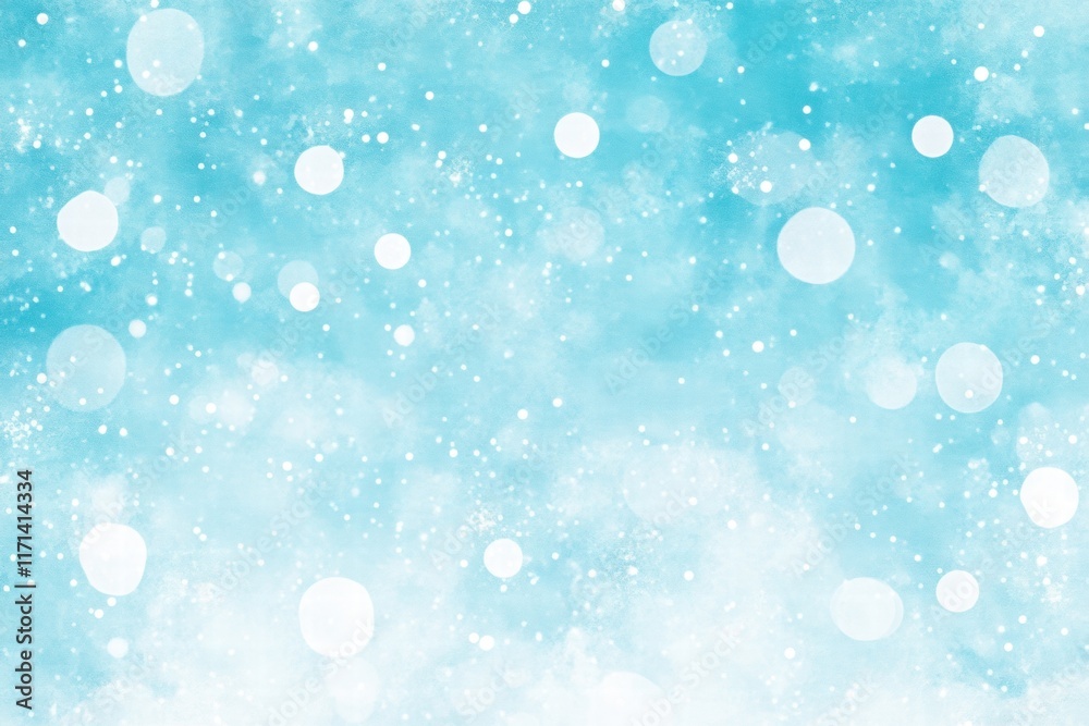 Obraz premium Abstract Light Blue Bokeh Background