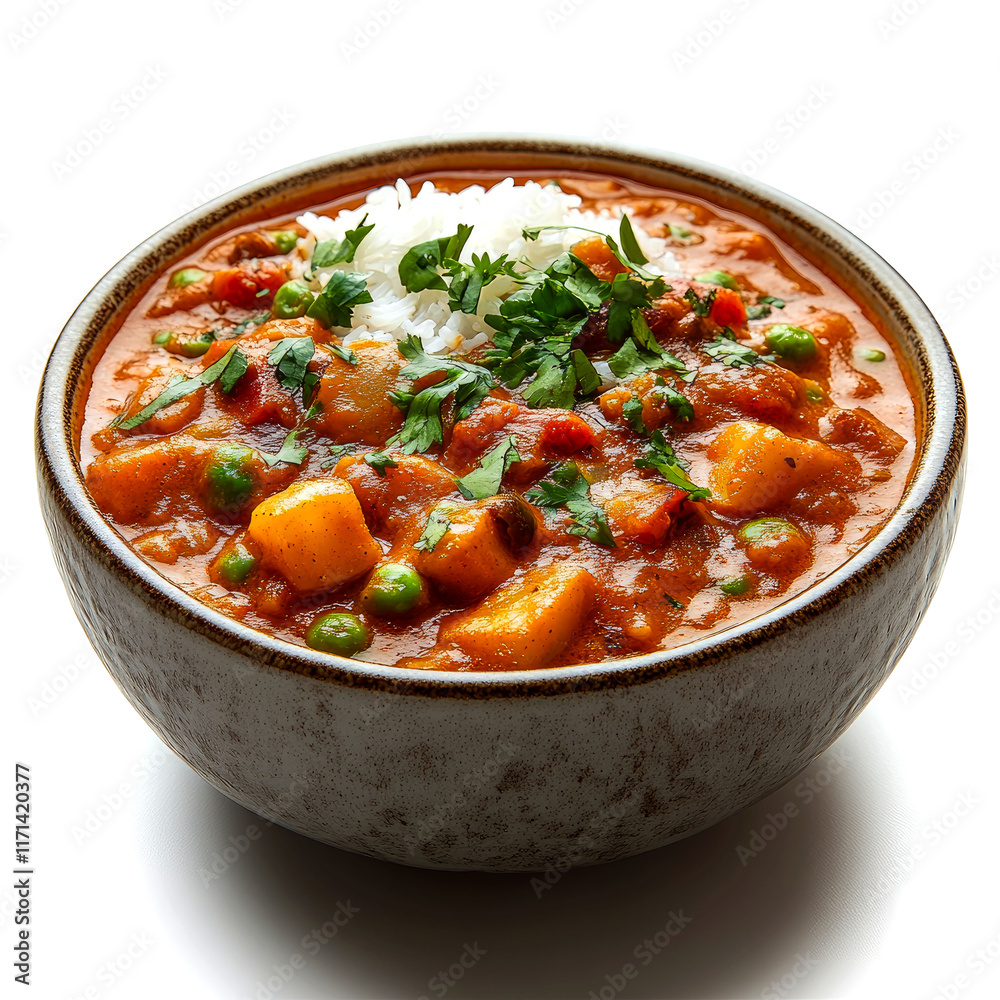 Flavorful Vegetable Curry with Rice Flavorful Vegetable Curry with Rice