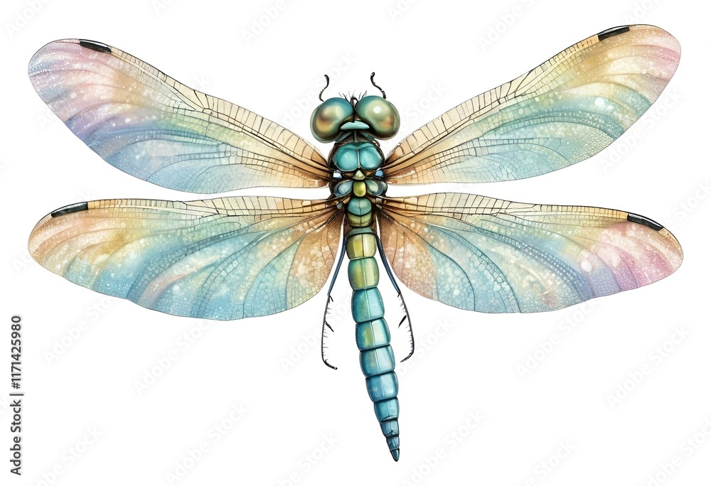 dragonfly isolated on white dragonfly isolated on white