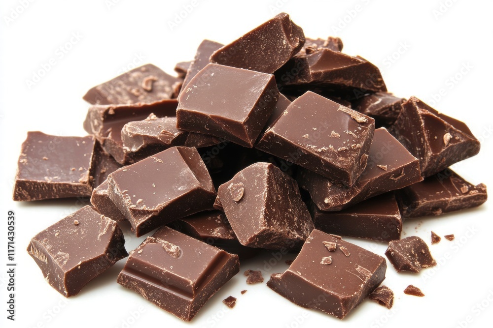 Broken Dark Chocolate Pieces Broken Dark Chocolate Pieces