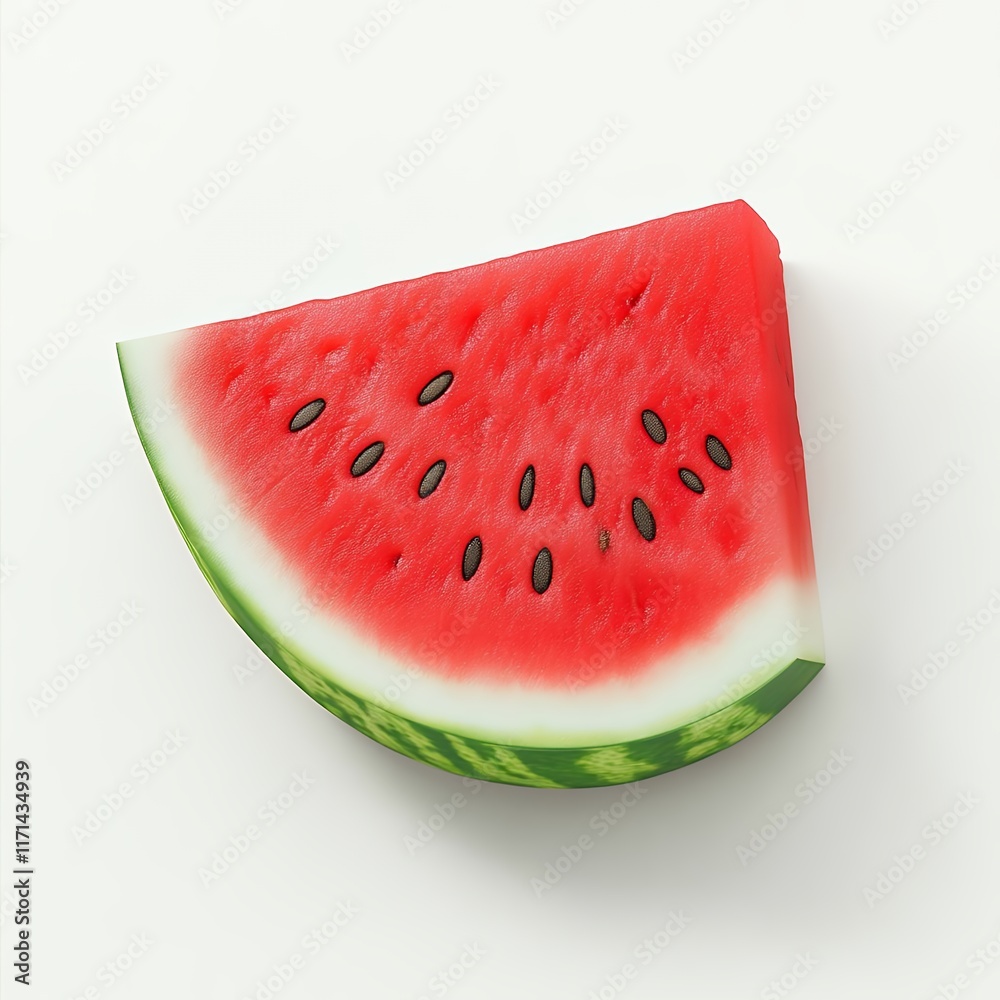 Juicy Watermelon Slice Summer Fruit Refreshment Juicy Watermelon Slice Summer Fruit Refreshment