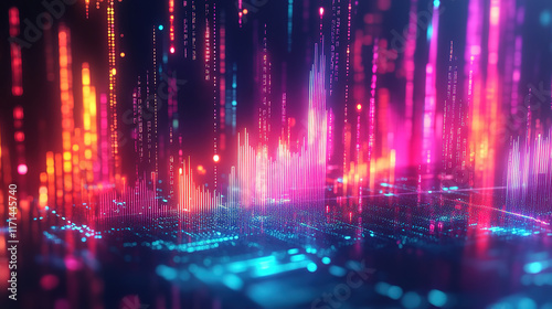 Digital Finance and Stock Trading Visuals