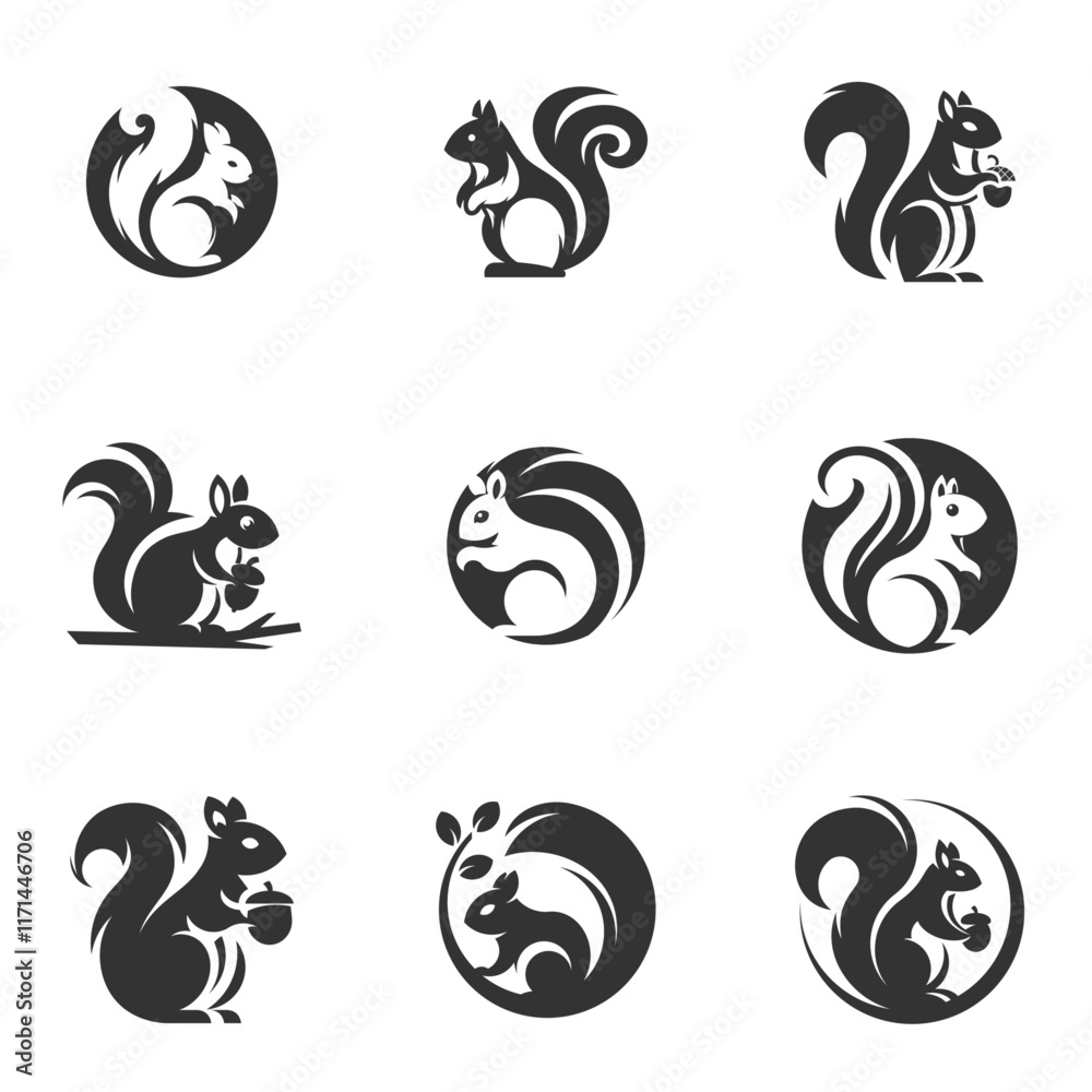 Creative Squirrel Branding Design Ideas Collection Creative Squirrel Branding Design Ideas Collection