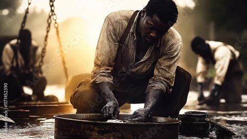 This presentation highlights the experiences of African slaves in the 19th century, focusing on their labor and struggles in America. It captures their resilience and contributions to history