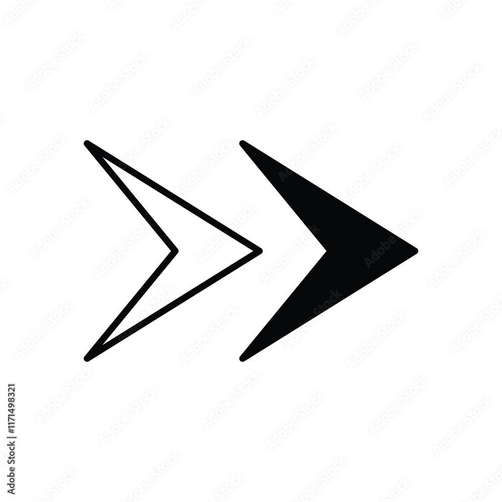 Arrow Right vector icon Arrow Right vector icon