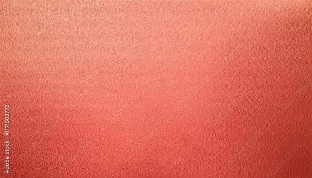 Fototapeta premium blank smooth plain coral gradation rose gold red tone colour on recycled paper texture background
