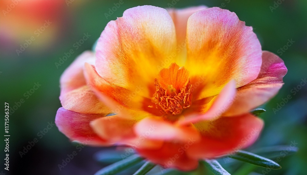 close up of a vibrant portulaca oleracea common purslane flower portulaca oleracea purslane flower close up macro close up of a vibrant portulaca oleracea common purslane flower portulaca oleracea purslane flower close up macro